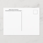 Myrtle Falls, Paradise - Rainier National Park Postkarte (Rückseite)