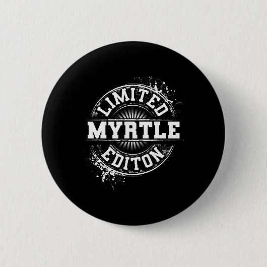Myrtle Limited Edition Lustiger Personalisierter N Button (Vorderseite)