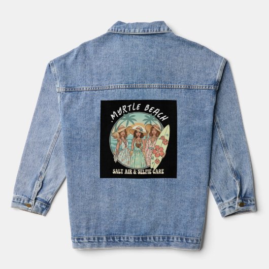 Myrtle Strand Jeansjacke (Rückseite)