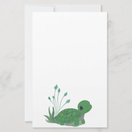 Myrtle the Turtle Briefpapier (Vorderseite)