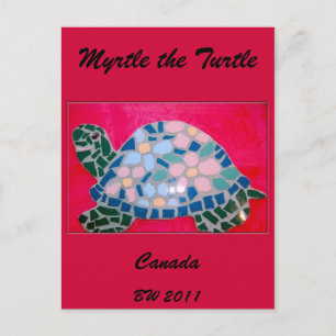 Myrtle the Turtle Canada Postcard Postkarte