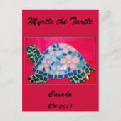 Myrtle the Turtle Canada Postcard Postkarte (Vorderseite)
