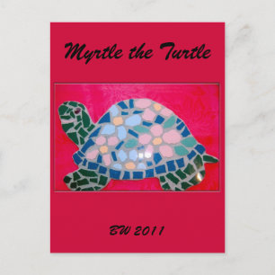 Myrtle the Turtle Postcard Postkarte