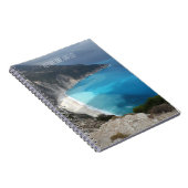 Myrtos Bay Beach Kefalonia Greece Travel Journal Notizblock (Rechte Seite)