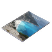 Myrtos Bay Beach Kefalonia Greece Travel Journal Notizblock (Linke Seite)