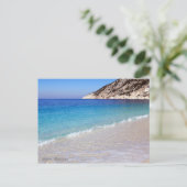 Myrtos - Kefalonia Postkarte (Stehend Vorderseite)