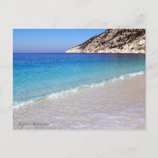Myrtos - Kefalonia Postkarte (Vorderseite)