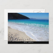 Myrtos - Kefalonia Postkarte (Vorne/Hinten)