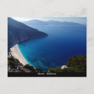 Myrtos - Kefalonia Postkarte