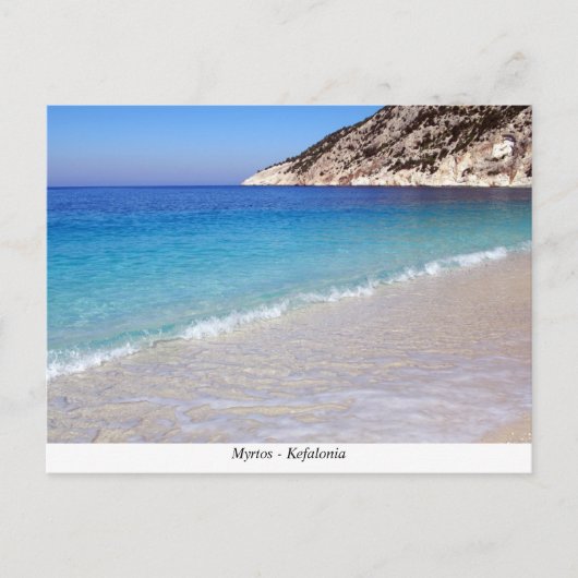 Myrtos - Kefalonia Postkarte (Vorderseite)