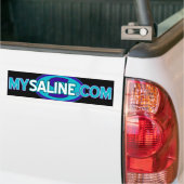 mysaline blues2 autoaufkleber (Auf Lkw)