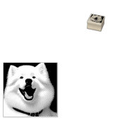 MySamoyed Personalisierte Geschenkidee Niedlich Sa Gummistempel (Stempel)