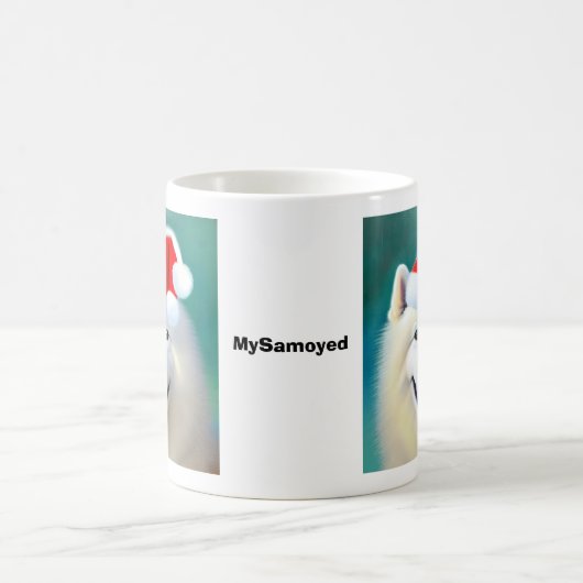 MySamoyed Personalisierte Geschenkidee Niedlich Sa Kaffeetasse (Mittel)