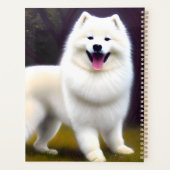 MySamoyed Personalisierte Geschenkidee Niedlich Sa Planer (Rückseite)