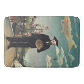 Myself: Portrait – Landscape, Henri Rousseau 1890 Badematte (Vorderseite)