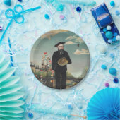 Myself: Portrait – Landscape, Henri Rousseau 1890 Pappteller (Party)