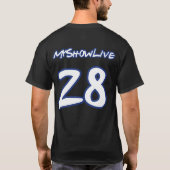 MyShowLive… [MSC] T - Shirt (Rückseite)