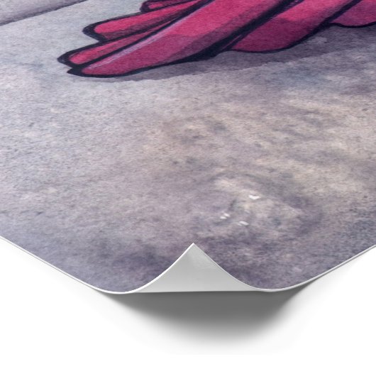 Mysitter Mitternacht Fee Poster Print (Ecke)