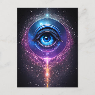 Mysmic Eye Postkarte