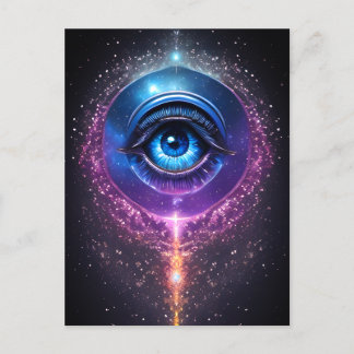 Mysmic Eye Postkarte