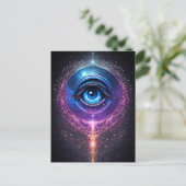 Mysmic Eye Postkarte (Stehend Vorderseite)