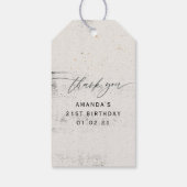 Mysmic Geschenkanhänger (Rückseite)