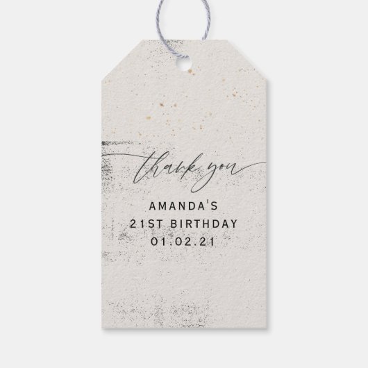 Mysmic Geschenkanhänger (Rückseite)