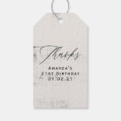 Mysmic Geschenkanhänger (Rückseite)