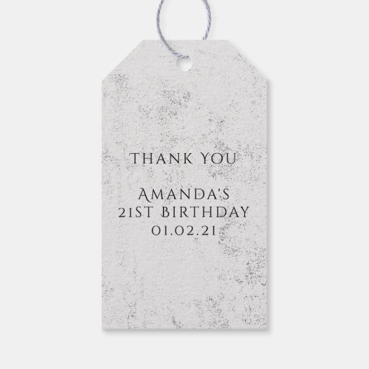 Mysmic Geschenkanhänger (Rückseite)