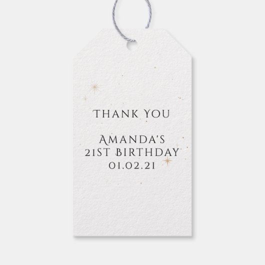 Mysmic Geschenkanhänger (Rückseite)