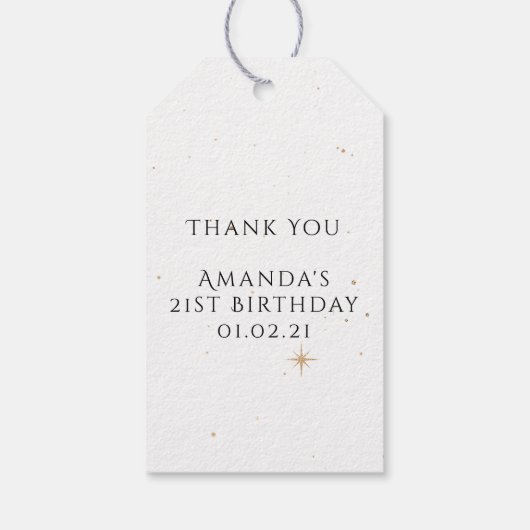 Mysmic Geschenkanhänger (Rückseite)