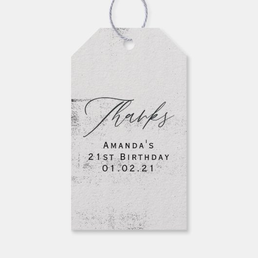 Mysmic Geschenkanhänger (Rückseite)