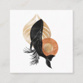 Mysmic Nautic Square Business Card Quadratische Visitenkarte (Vorderseite)