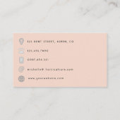 Mysmic QR Code Visitenkarte (Rückseite)