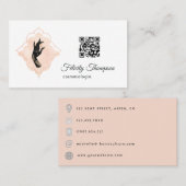 Mysmic QR Code Visitenkarte (Vorne/Hinten)