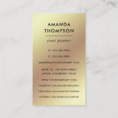 Mysmic Visitenkarte (Rückseite)