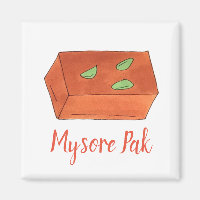 Mysore Pak Indian Sweet Bakery Pastry Koch Food