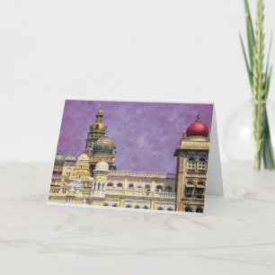 Mysore Palace Dankeskarte