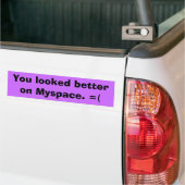 Myspace Autoaufkleber (Auf Lkw)