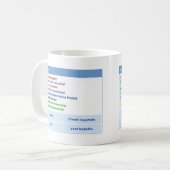 MYSPACE Inspirierte Tasse 2000er Jahre ästhetische (Vorderseite Links)