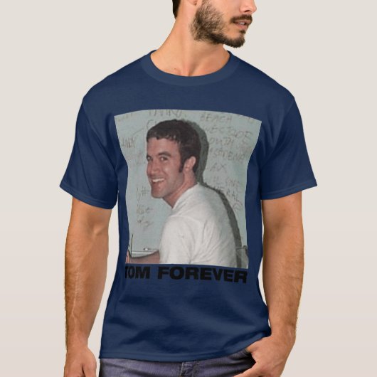 Myspace Tom für immer T-Shirt (Vorderseite)