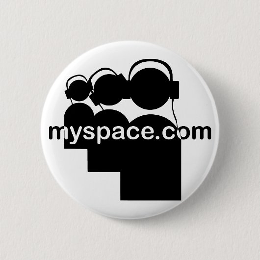 Myspacerecords Button (Vorderseite)
