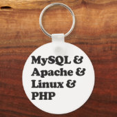 Mysql Apache Linux PHP Schlüsselanhänger (Vorderseite)