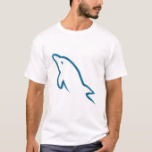 MySQL-Entwickler - Relationales Datenbankmanagemen T-Shirt (Vorderseite)