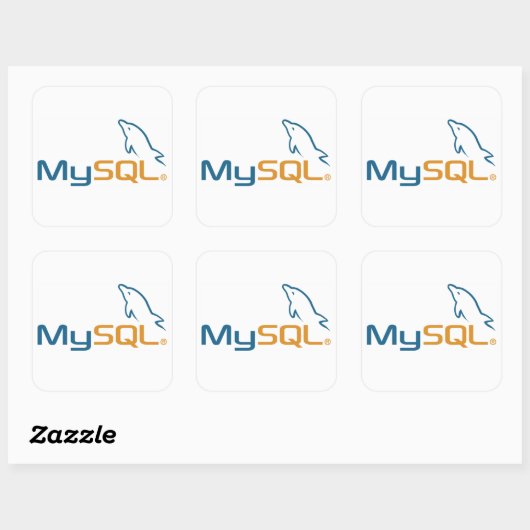 MySQL - Stickers für Systemadministratoren (Blatt)