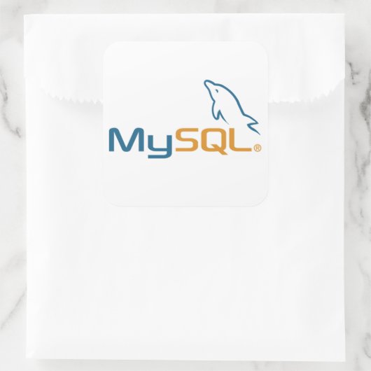 MySQL - Stickers für Systemadministratoren (Tasche)