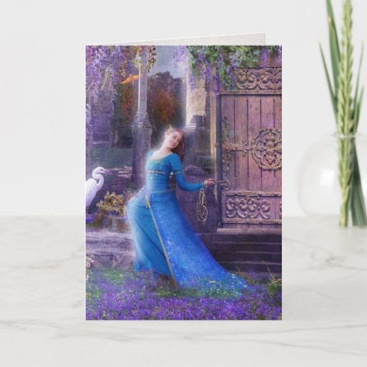 Mysteria Weg-Gruß-Karte Karte (Vorderseite)