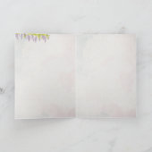 Mysteria Weg-Gruß-Karte Karte (Innenseite)