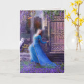 Mysteria Weg-Gruß-Karte Karte (Gelbe Blume)