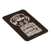 Mysteriemaschine "Immer bis zur Mitte" Magnet (Rechte Seite)